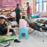 Sinergi TNI-Polri di Lamongan, Setetes Darah untuk Sejuta Harapan di Hari Bhayangkara ke-78