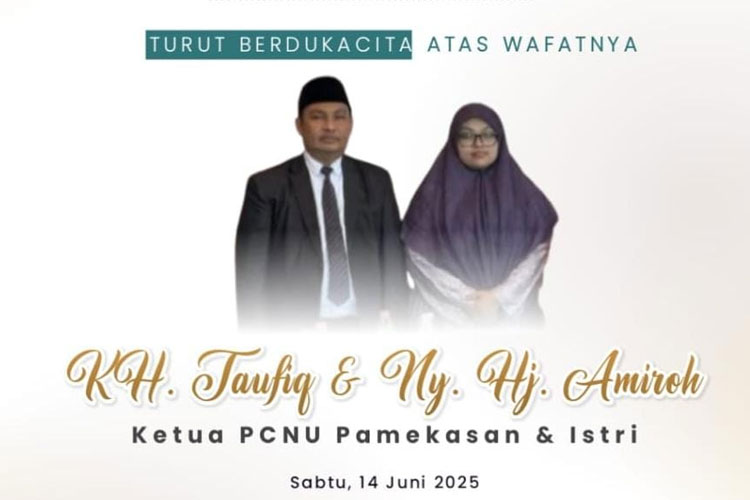 Ketua PCNU Pamekasan dan Istri Meninggal Kecelakaan di Tol Paspro, Duka Selimuti NU Pamekasan