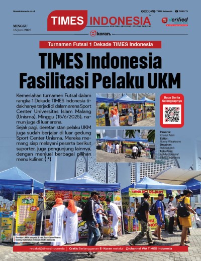 Edisi Minggu,15 Juni 2025: E-Koran, Bacaan Positif Masyarakat 5.0