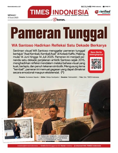 Edisi Minggu,15 Juni 2025: E-Koran, Bacaan Positif Masyarakat 5.0