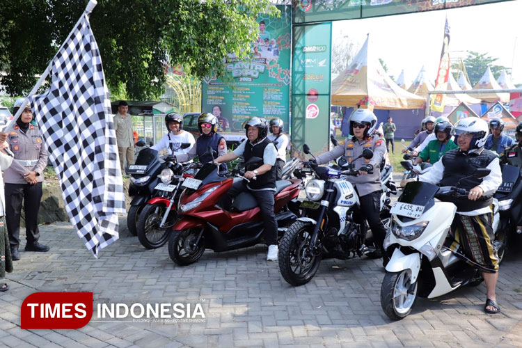 Riding to Muassis, GP Ansor Jombang Gaungkan Ziarah dan Keselamatan Berkendara