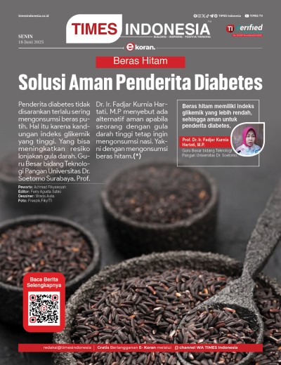 Edisi Senin, 16 Juni 2025: E-Koran, Bacaan Positif Masyarakat 5.0