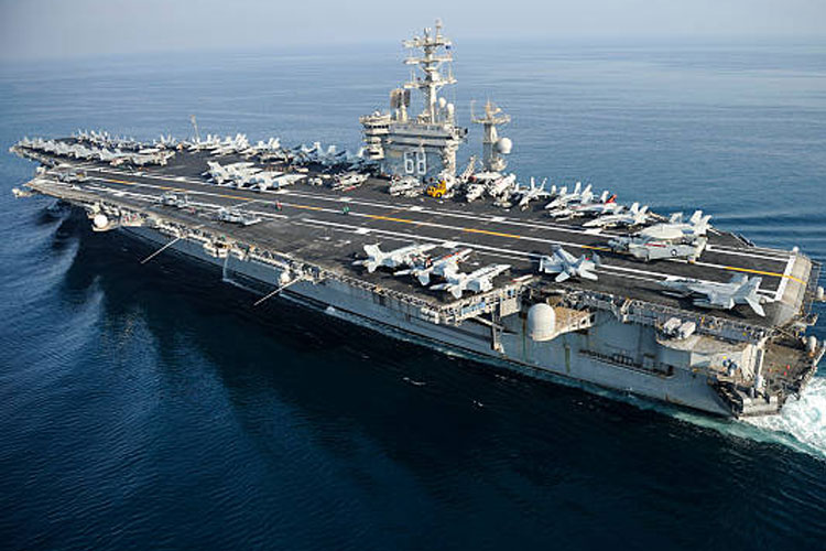 Gugusan Kapal Induk Nimitz AS Bergerak ke Timur Tengah Diduga Untuk  Mengintimidasi Iran