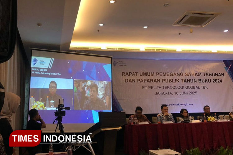 RUPS PT Pelita Teknologi Global Tbk. (FOTO: Rafyq Panjaitan/TIMES Indonesia)