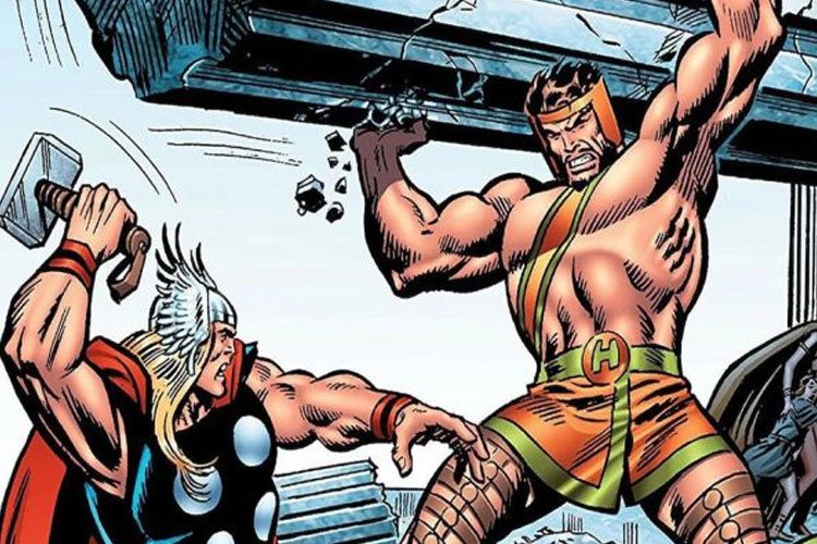 Hercules vs Thor. (FOTO: fiction horizon)