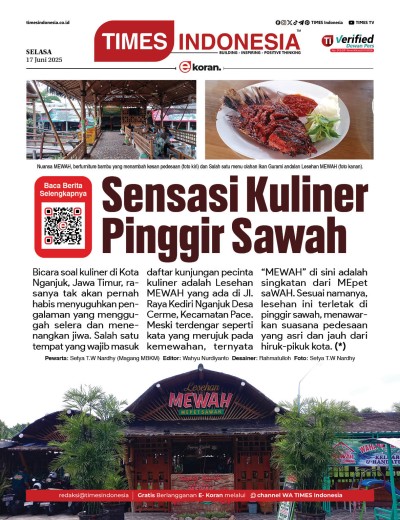 Edisi Selasa,17 Juni 2025: E-Koran, Bacaan Positif Masyarakat 5.0