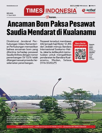 Edisi Selasa, 17 Juni 2025: E-Koran, Bacaan Positif Masyarakat 5.0