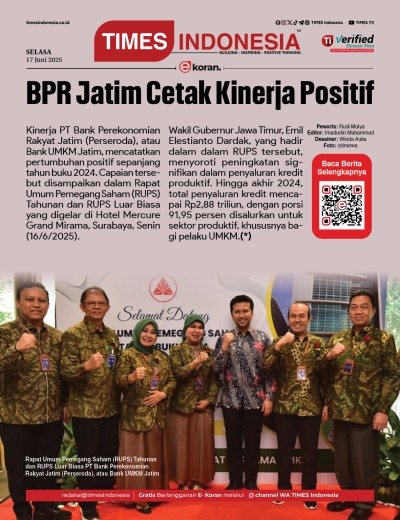 Edisi Selasa, 17 Juni 2025: E-Koran, Bacaan Positif Masyarakat 5.0
