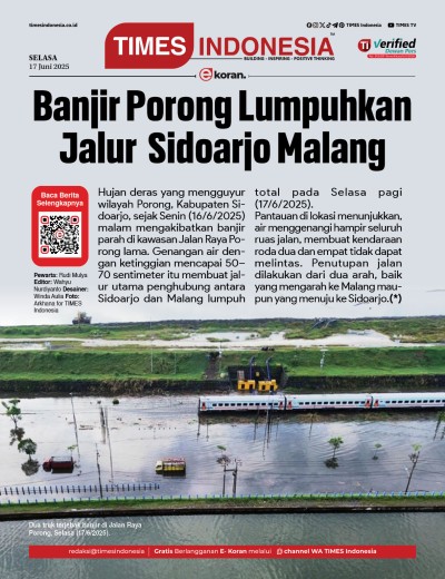 Edisi Selasa, 17 Juni 2025: E-Koran, Bacaan Positif Masyarakat 5.0
