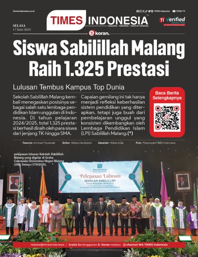 Edisi Selasa, 17 Juni 2025: E-Koran, Bacaan Positif Masyarakat 5.0