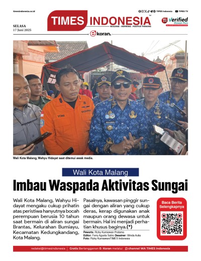 Edisi Selasa, 17 Juni 2025: E-Koran, Bacaan Positif Masyarakat 5.0