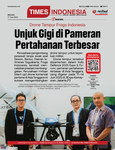 Edisi Selasa, 17 Juni 2025: E-Koran, Bacaan Positif Masyarakat 5.0