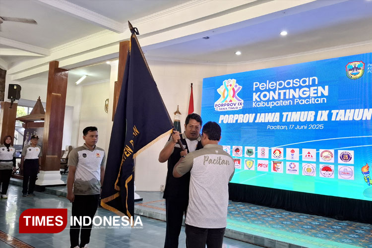 Lepas 157 Atlet Porprov Jatim, Wabup Pacitan Optimistis Borong Medali
