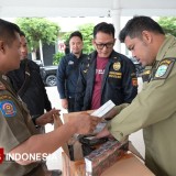 Satpol PP Kota Banjar dan Bea Cukai Tasikmalaya Amankan Puluhan Ribu Rokok Ilegal