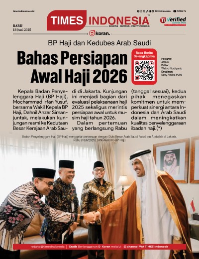 Edisi Rabu 18 Juni 2025: E-Koran, Bacaan Positif Masyarakat 5.0
