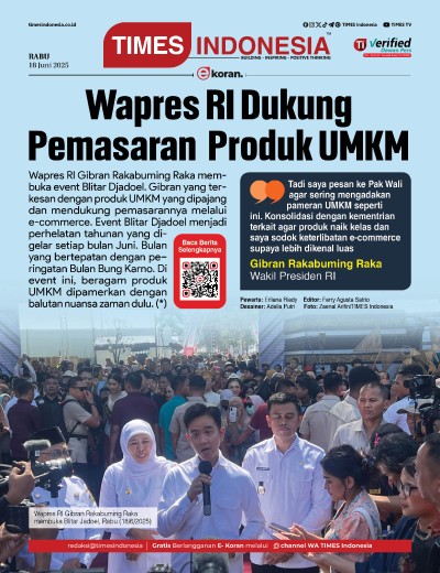 Edisi Rabu, 18 Juni 2025: E-Koran, Bacaan Positif Masyarakat 5.0