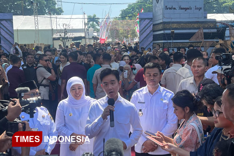 Buka Blitar Djadoel, Wapres Gibran Dukung Pemasaran Produk UMKM Melalui e-Commerce