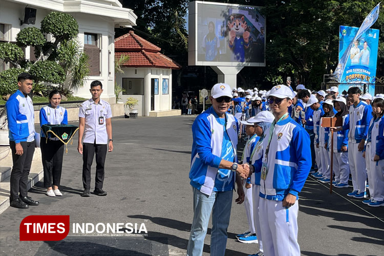 Wali Kota Malang Lepas 1.383 Kontingen Porprov Jatim 2025