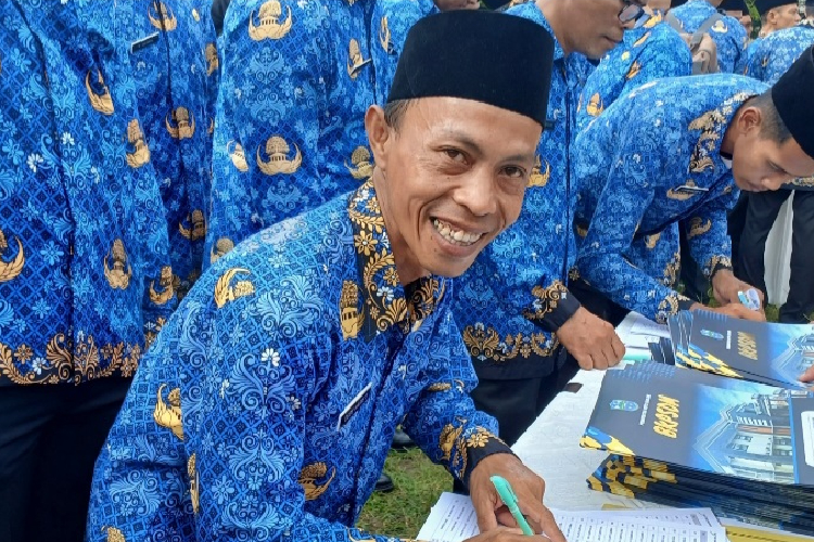 Ribuan PPPK Dilantik, Komposisi Belanja Pegawai Pemkot Banjar Membengkak
