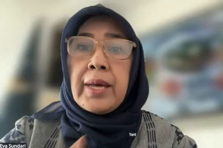 Eva Sundari. (FOTO: SS Youtube koalisi perempuan Indonesia)