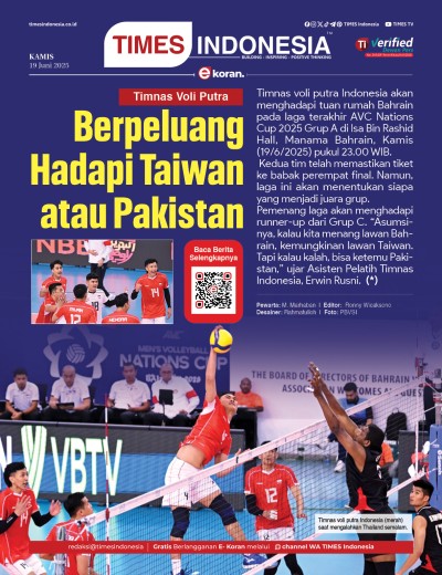 Edisi Kamis,19 Juni 2025: E-Koran, Bacaan Positif Masyarakat 5.0