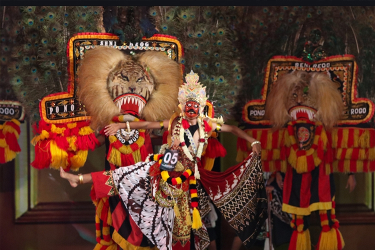Hari Pertama Festival Reog Remaja di Ponorogo Tampilkan Para Pemain Bertalenta Apik