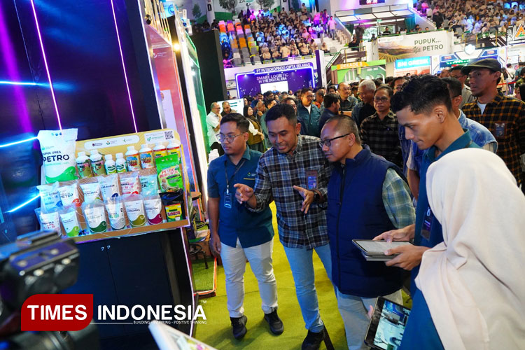 SVP Operasi II Petrokimia Gresik Joko Raharjo saat menghadiri konvensi inovasi Petrokimia Gresik (Foto: Akmal/TIMES Indonesia).