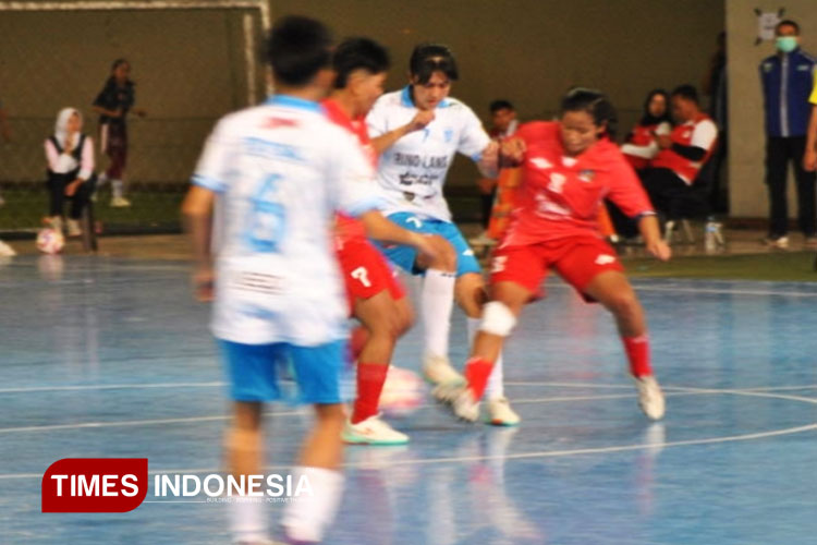 Porprov Jatim 2025: Futsal Putri Kota Batu Kalah Tipis