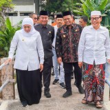 Gubernur Khofifah Target Rekonstruksi Jembatan Penghubung di Pesantren Zainul Hasan Genggong Tuntas Agustus
