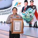 Polres Blitar Raih Penghargaan Pelayanan Prima dan Zona Integritas di Ajang Reformasi Birokrasi Polri 2024