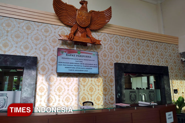 DPRD Kota Madiun Gelar Rapat Paripurna KUA-PPAS, Absensi Belasan Kepala OPD Kosong