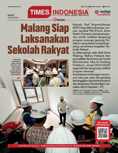 Edisi Jumat,20 Juni 2025: E-Koran, Bacaan Positif Masyarakat 5.0