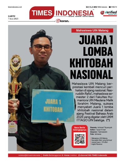 Edisi Sabtu, 7 Juni 2025: E-Koran, Bacaan Positif Masyarakat 5.0