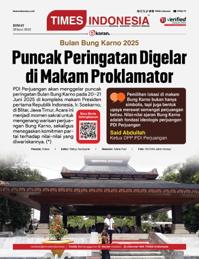 Edisi Jumat, 20 Juni 2025: E-Koran, Bacaan Positif Masyarakat 5.0