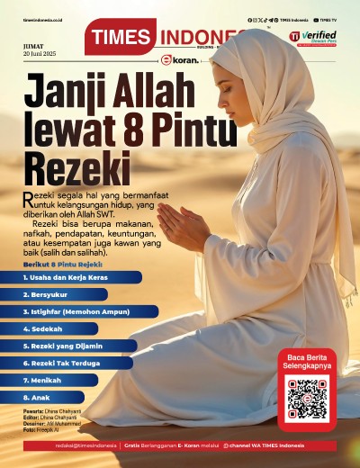Edisi Jumat, 20 Juni 2025: E-Koran, Bacaan Positif Masyarakat 5.0