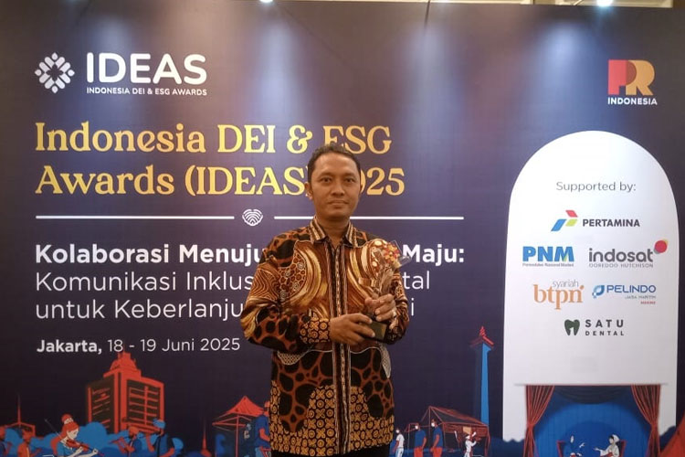 Fapet UGM Sabet Silver Winner di Indonesia DEI & ESG Awards 2025