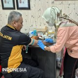 Polresta Banyuwangi Hadirkan Pelayanan Kesehatan Gratis dan Donor Darah untuk Masyarakat