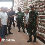 Dukung Ketahanan Pangan, Dandim Majalengka Turun Langsung Cek Stok Beras