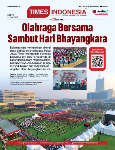 Edisi Sabtu, 21 Juni 2025: E-Koran, Bacaan Positif Masyarakat 5.0