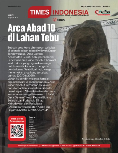 Edisi Sabtu, 21 Juni 2025: E-Koran, Bacaan Positif Masyarakat 5.0