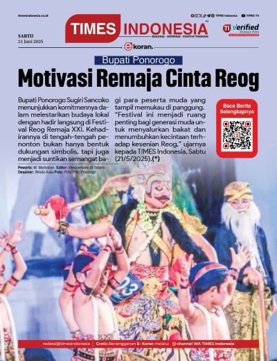 Edisi Sabtu, 21 Juni 2025: E-Koran, Bacaan Positif Masyarakat 5.0