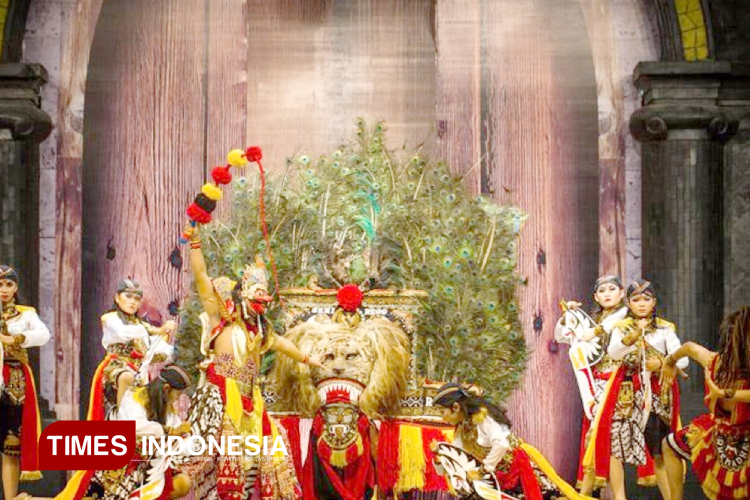 Salah satu peserta Festival Reog Remaja XXI di Ponorogo. (Foto:Sendy/TIMES Indonesia)