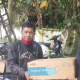 Empat Kecamatan di Banyuwangi Dapat Masker Antisipasi Gangguan Pernapasan Akibat Erupsi Gunung Raung