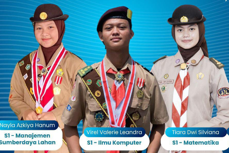 Tiga Pramuka Garuda Majalengka Terbang Tinggi ke IPB, Harumkan Nama Daerah