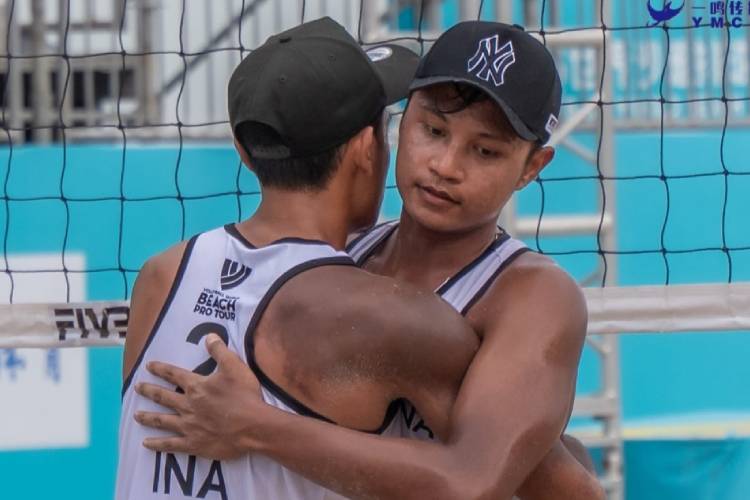 Respek, Timnas Voli Pantai Indonesia Raih Peringkat 4 dalam Turnamen di China