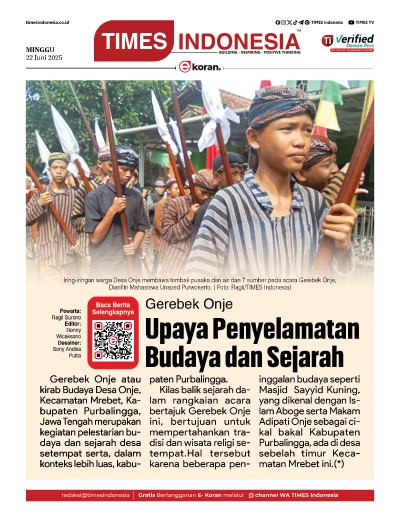 Edisi Minggu, 22 Juni 2025: E-Koran, Bacaan Positif Masyarakat 5.0