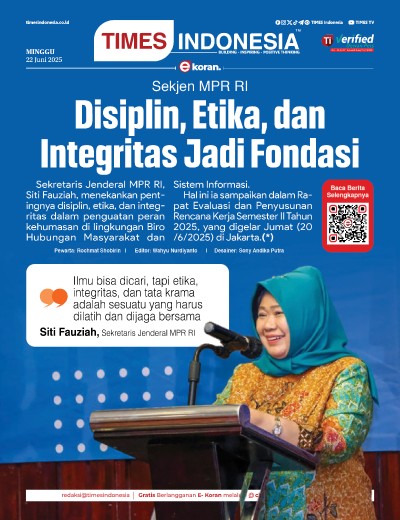 Edisi Minggu, 22 Juni 2025: E-Koran, Bacaan Positif Masyarakat 5.0