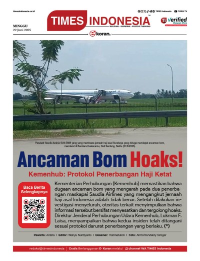 	Edisi Minggu, 22 Juni 2025: E-Koran, Bacaan Positif Masyarakat 5.0