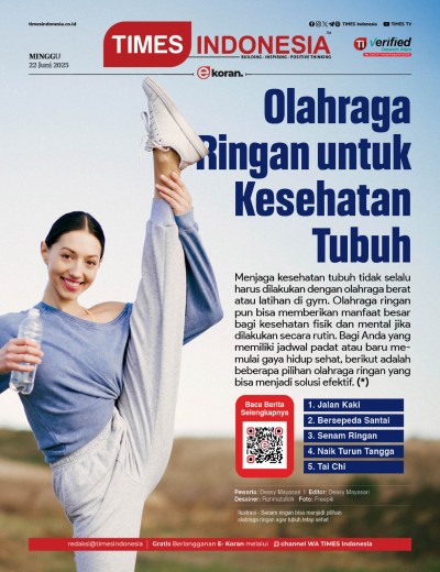 	Edisi Minggu, 22 Juni 2025: E-Koran, Bacaan Positif Masyarakat 5.0
