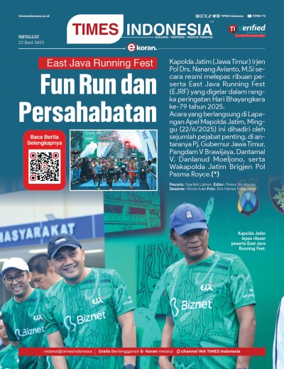 Edisi Minggu, 22 Juni 2025: E-Koran, Bacaan Positif Masyarakat 5.0